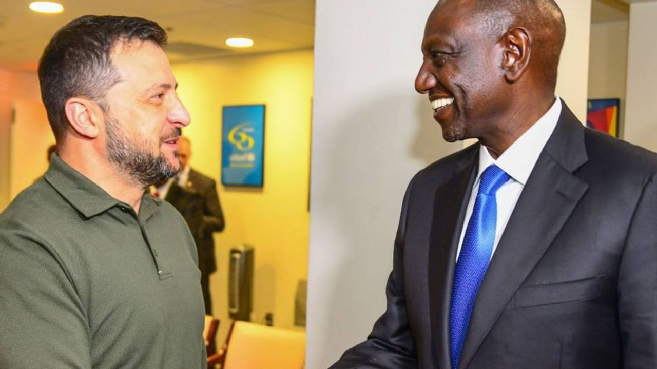 Kenya Devlet Başkanı Ruto: Ukrayna ülkemizde tahıl merkezi açacak