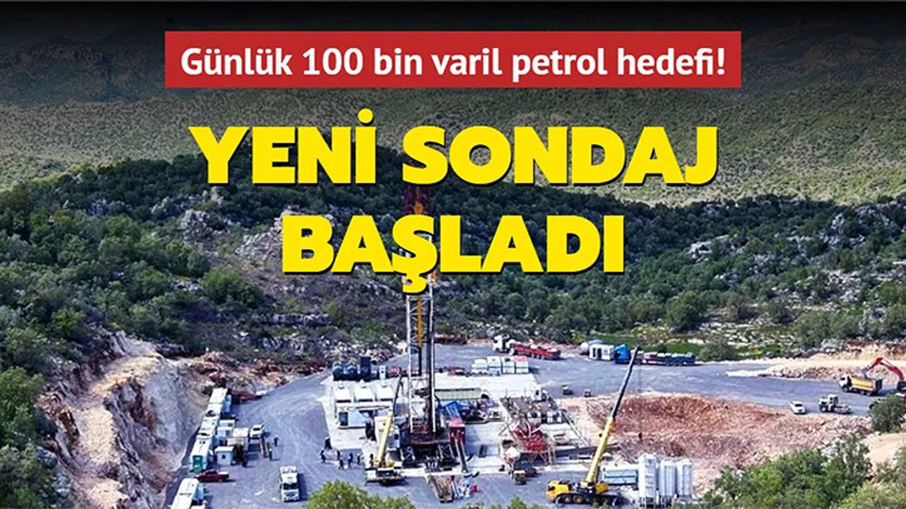 Gabar Petrolünde Yeni Adım: Sondaj Başladı