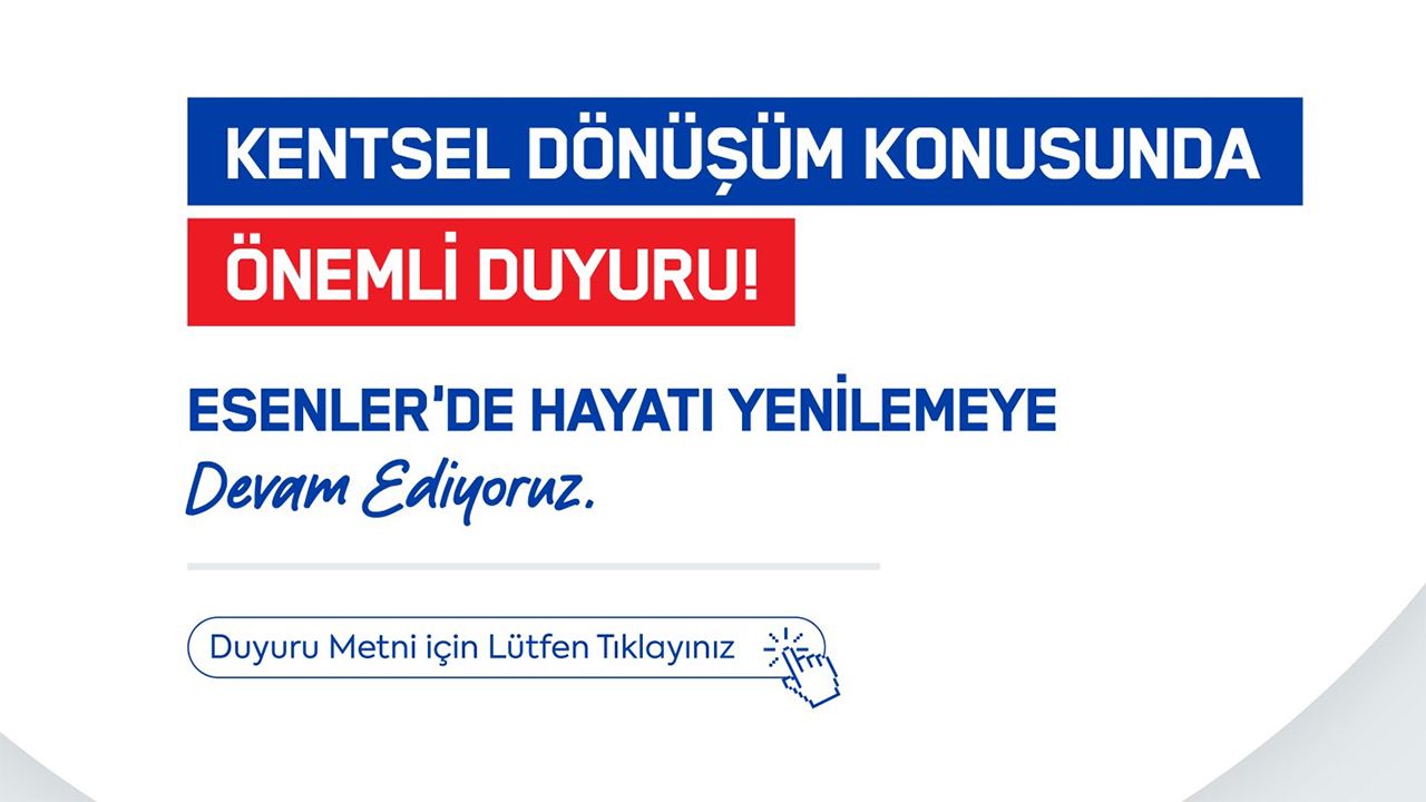 Esenler'de Kentsel Dönüşümde Yeni Dönem: Çatı Katı İzni ve Mülkiyet Düzenlemesi Meclisten Geçti
