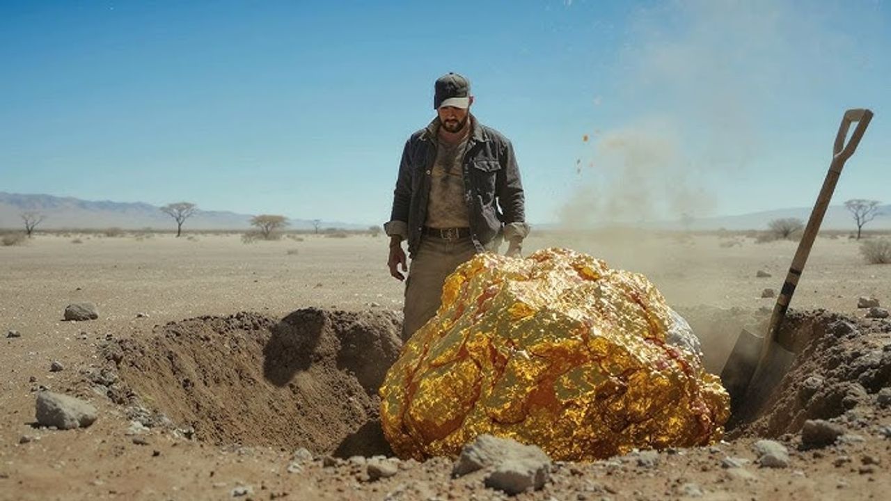 Fas Çöl Bölgesinde Yüksek Yoğunlukta Altın Göstergeleri Tespit Edildi