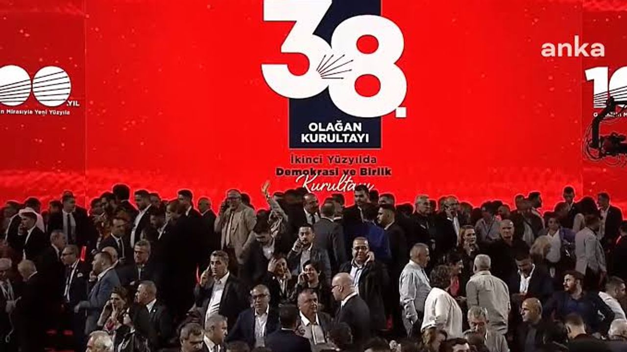 CHP kurultayı davasında ret kararı verildi.