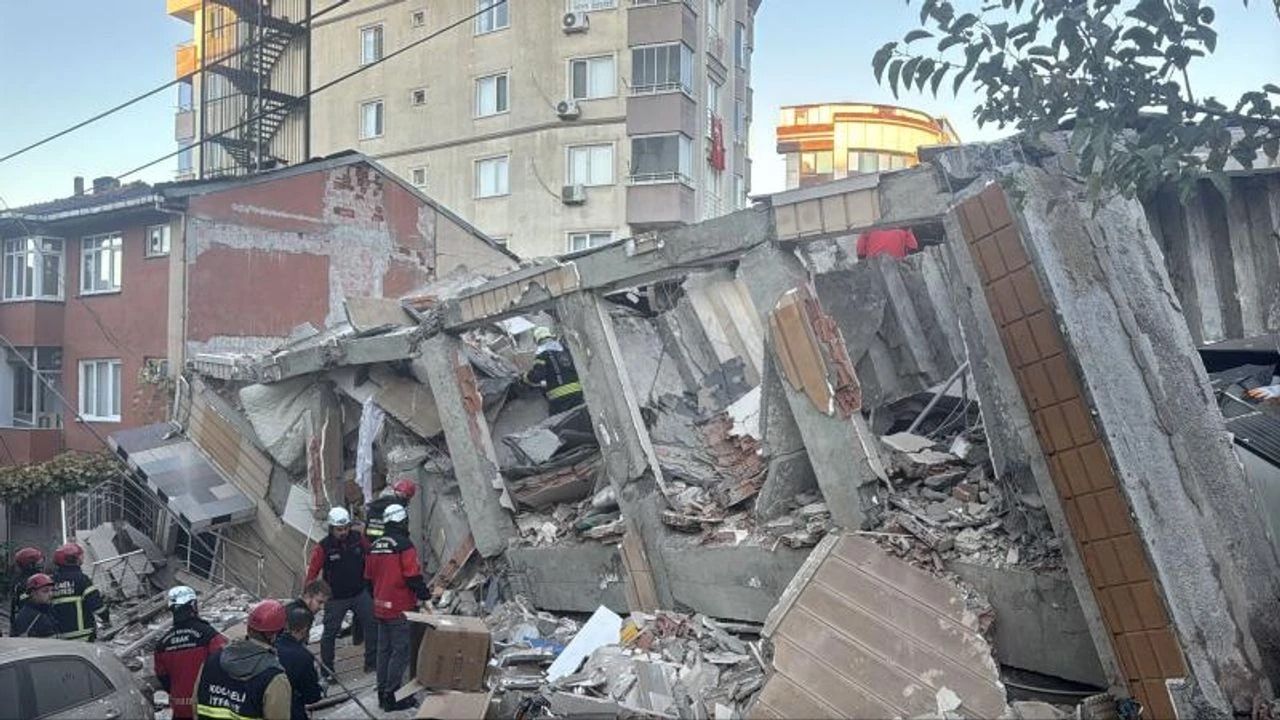 Gebze’de Çöken Bina İçin Soruşturma Başlatıldı