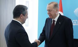  Cumhurbaşkanı Erdoğan, Irak Kürdistanı Başbakanı Barzani’yi Dubai'de Kabul Etti