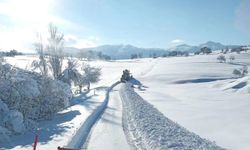 Erzurum ve Kars'ta 341 köy yolu ulaşıma kapalı