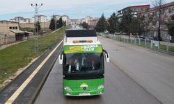 Gaziantep'te HÜDA PAR'ın belediye başkan adaylarının konvoyu yoğun ilgi gördü