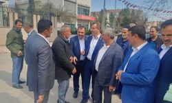 HÜDA PAR İdil adayı Özalp, esnaf ziyareti gerçekleştirdi