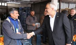 HÜDA PAR'ın Gaziantep adayı Erat, yerel seçim çalışmalarını sürdürüyor
