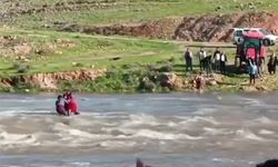 Şanlıurfa'da 4 kişinin suya kapılma anları ortaya çıktı