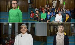 Cami İmam Hatibi, Teravih Namazına Devam Eden Çocukları Ödüllendirdi