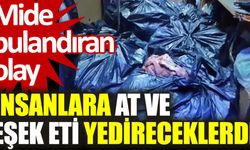 Mide bulandıran olay! Ramazan ayında at eti yedirmişler