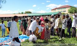 Ramazan Bayramı öncesi Etiyopya'da ihtiyaç sahibi ailelere kırmızı et dağıtımı yapıldı
