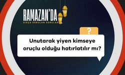 Unutarak yiyen kimseye oruçlu olduğu hatırlatılır mı?