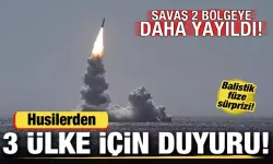 Savaş 2 bölgeye daha yayıldı! Husiler İngiltere, İsrail ve ABD'ye Ait Gemi Hedeflerini Vurdu