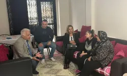 Tahsin Becan, Motosiklet Kazasında Hayatını Kaybeden Melek Karakaş'ın Ailesine Taziye Ziyaretinde Bulundu