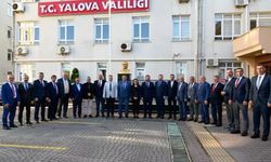 Yalova İl Genel Meclisi Üyelerinden Vali Kaya'ya Ziyaret