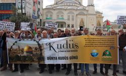 İstanbul'da "Dünya Kudüs Günü" münasebetiyle basın açıklaması yapıldı