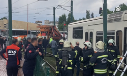 Tramvay Üzerine Yıldırım Düştü: Gaziantep'te Yangın Paniği!