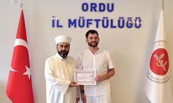 Alman Vatandaşı Priamo Ordu'da Müslüman Oldu