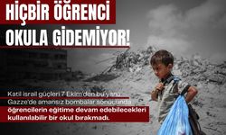 Gazze’deki Hiçbir Öğrenci Okula Gidemiyor!