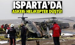 Isparta'da Askeri Helikopter Düştü: 4 Askerimiz Şehit Oldu