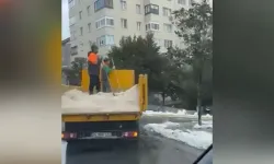 Şişli’de Park Halindeki Araçlara Kürekle Tuz Döktüler!