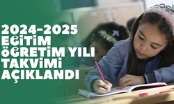 2025-2026 Eğitim Öğretim Yılı Takvimi Belli Oldu