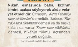 Nikâhta Baba Onayı: Kızının İsmi Açıkça Söylenmeli
