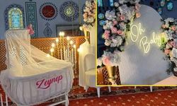 Kocaeli'nde Camide Yapılan Baby Shower Etkinliği Tepkilere Neden Oldu.