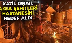 İsrail Savaş Uçakları Gazze’de El-Aksa Şehitleri Hastanesi’nin Çatısını Hedef Aldı