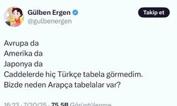 Gülben Ergen’in Arapça Tabela Eleştirisi Tartışma Yarattı: “Dil Politikası mı, Irkçılık mı?”