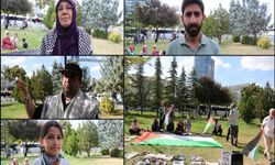 Gazze nöbetinde dayanışma mesajı: Herkes desteğe çağrıldı
