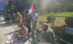 Türkiye’den Gazze’ye Dayanışma Nöbeti: ABD Büyükelçiliği Önünde Süresiz Eylem