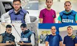 Enes Şerif ve 4 gazeteci Gazze’de şehit oldu.