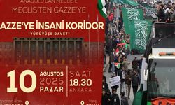 Gazze için Ankara’da “İnsani Koridor” yürüyüşü yapılacak.