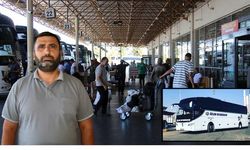 Namaz kılmak isteyen yolcu, çocuklarıyla birlikte yolda bırakıldı.