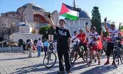 Pedallar “Küresel Sumud Filosu” İçin Çevrildi: İstanbul’da Filistin’e Destek Etkinliği
