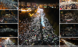 Diyarbakır’da On Binler “Gazze Direnişi” İçin Tek Yürek Oldu