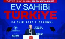 Erdoğan: 81 ilde 500 bin sosyal konut yapılacak.