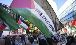 Berlin’de Filistin’e destek gösterisi düzenlendi