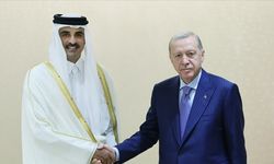 Cumhurbaşkanı Erdoğan, Katar Emiri Al Sani ile Doha’da Görüştü