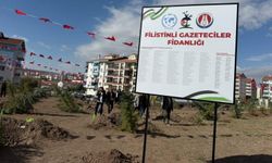Filistinli Gazeteciler İçin 273 Fidan Toprakla Buluştu