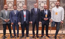 İletişim Başkanı Duran, Gazze’deki cesur gazetecilerle bir araya geldi