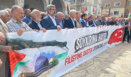 Adıyaman'da Kudüs için ses yükseldi: Kudüs'ün kurtuluşu için mücadele edin