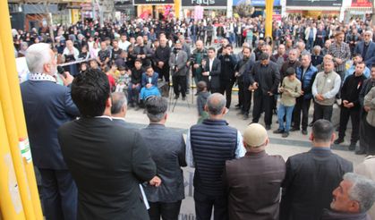 Batmanlılar, Dünya Kudüs Günü'nde Kudüs için mücadeleye destek vereceklerini açıkladı