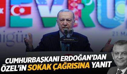 Cumhurbaşkanı Erdoğan’dan Özgür Özel’in 'Sokak Çağrısına' Sert Tepki!