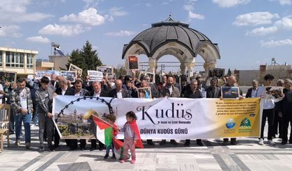 Midyatlılar Kudüs ve Mescid-i Aksa için buluştu