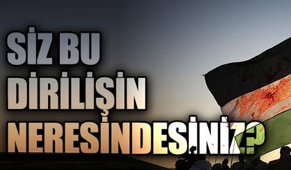 Siz Bu Dirilişin Neresindesiniz?