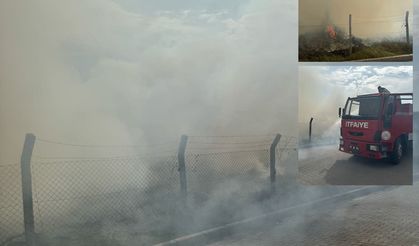 Altınova Tersane Bölgesinde Korkutan Yangın! Çöplük Alanında Çıkan Alevler Paniğe Neden Oldu