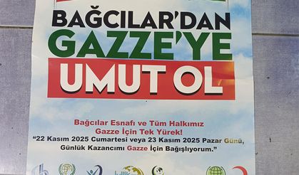 Gazze’ye Anlamlı Destek: Bağcılar’dan Gazze’ye Umut Ol