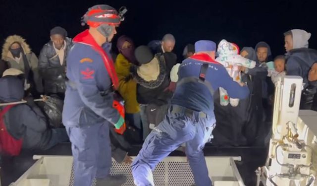 Çanakkale ve İzmir Açıklarında Sahil Güvenlik Operasyonu: 81 Göçmen Kurtarıldı